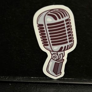 RADIO MIRCOPHONE STICKER